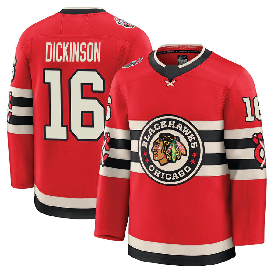 C.Blackhawks #16 Eddie Olczyk Player Fanatics Classic Breakaway Hockey Jerseys