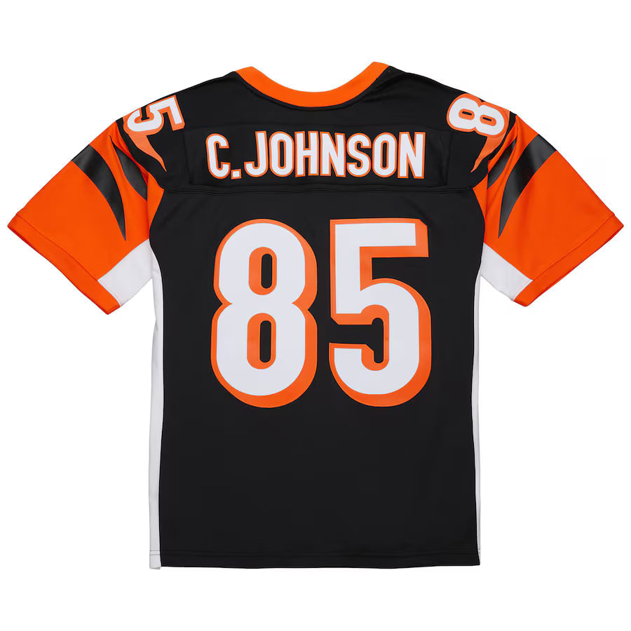 C.Bengals #85 Chad Johnson Black Mitchell & Ness Black 2004 Legacy Replica Jersey