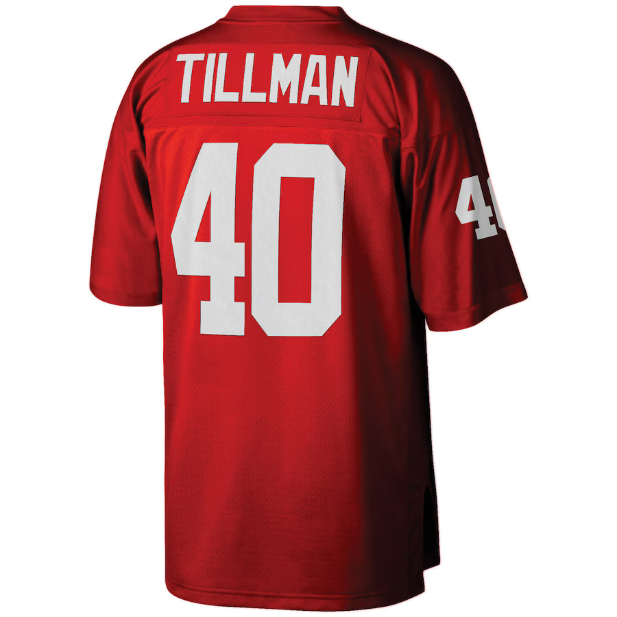A.Cardinal #40 Pat Tillman Cardinal Game Jersey Stitched American Football Jerseys