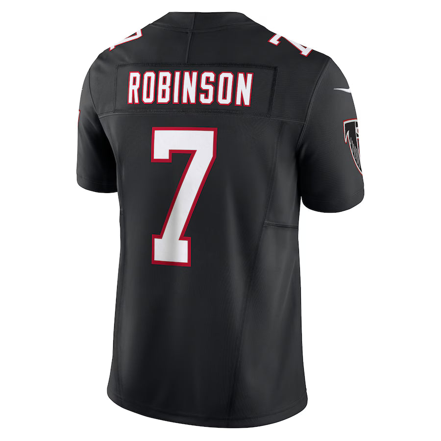 A.Falcons #7 Bijan Robinson Black Vapor F.U.S.E. Limited Jersey Stitched American Football Jerseys