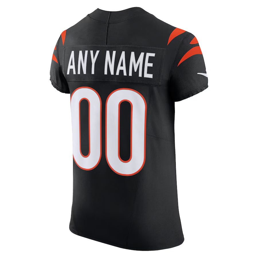 Custom C.Bengals Black Vapor F.U.S.E. Limited Jersey Stitched American Football Jerseys