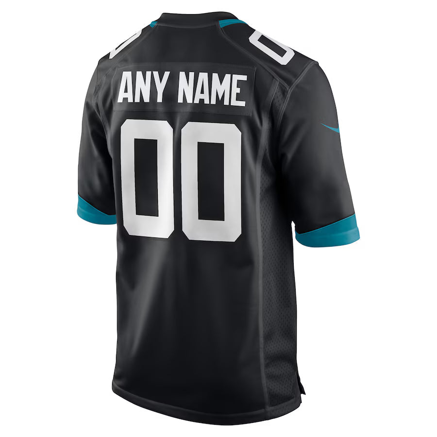 Custom J.Jaguars Black Game Jersey Stitched American Football Jerseys