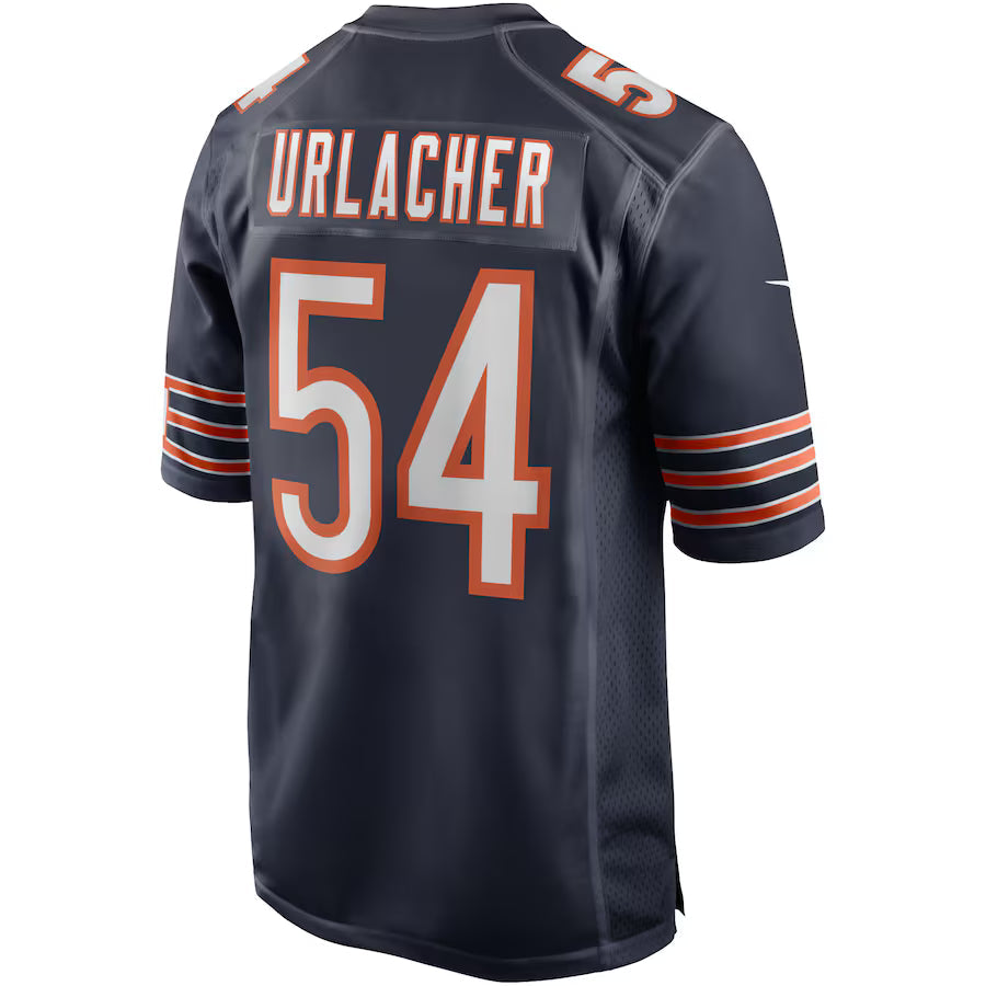 C.Bears #54 Brian Urlacher Navy Game Jersey Stitched American Football Jerseys