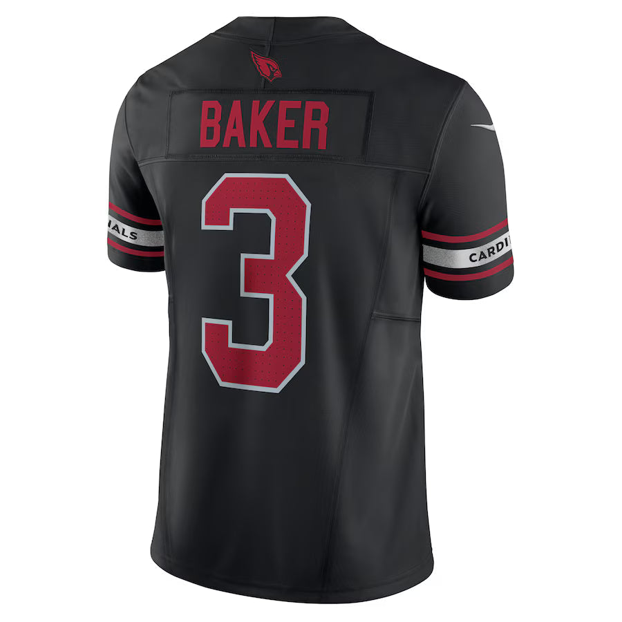 A.Cardinal #3 Budda Baker Black Vapor F.U.S.E. Limited Jersey Stitched American Football Jerseys