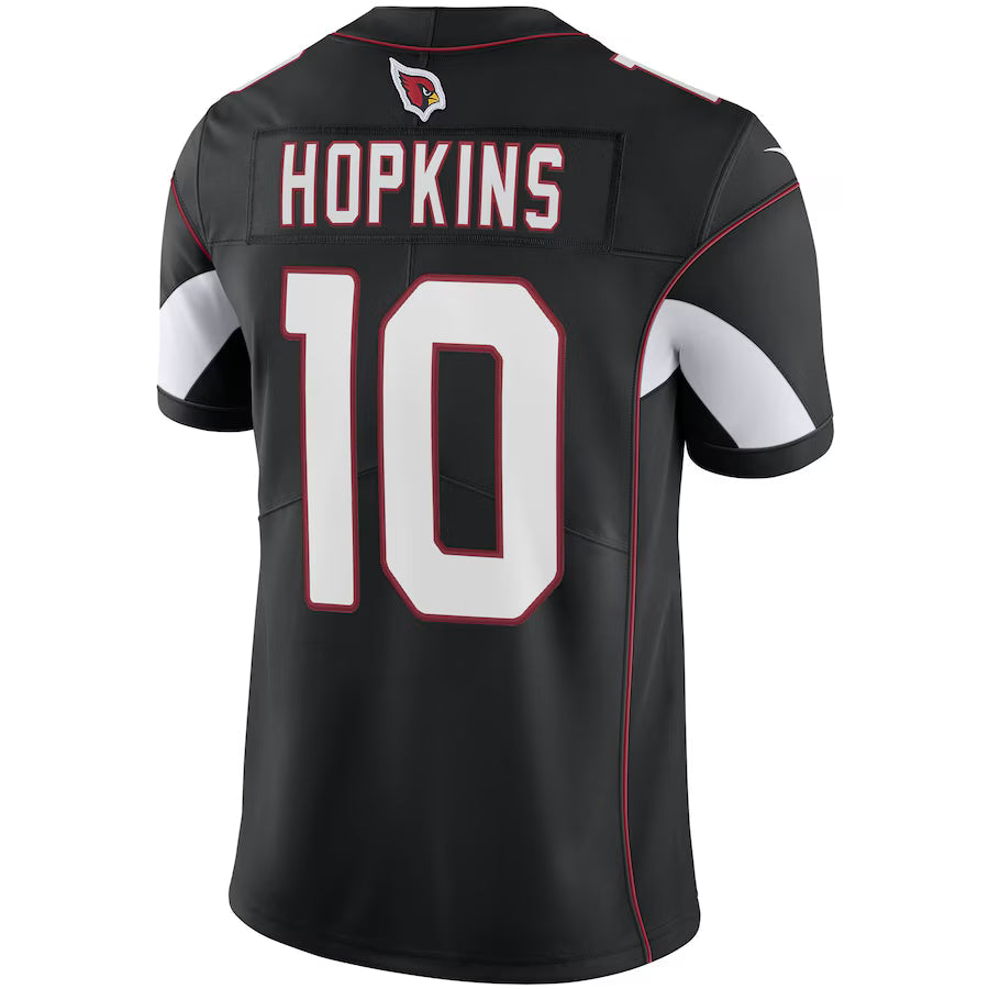 A.Cardinal #10 DeAndre Hopkins Black Vapor F.U.S.E. Limited Jersey Stitched American Football Jerseys