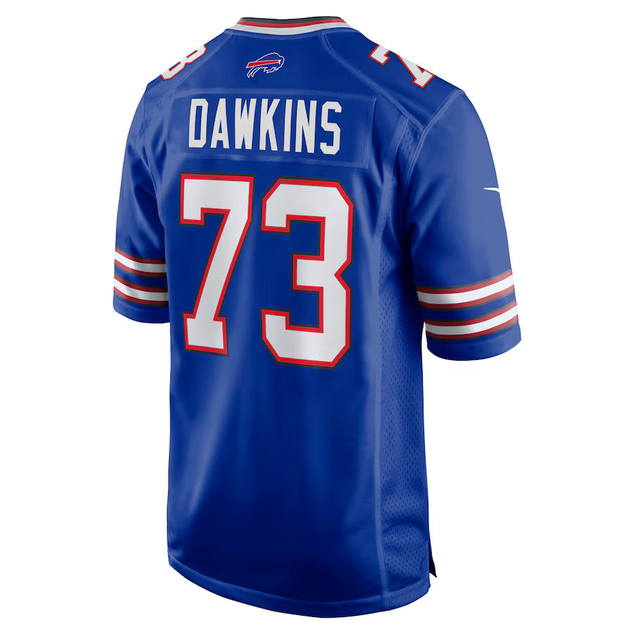 B.Bills #73 Dion Dawkins Royal Game Jersey Stitched American Football Jerseys