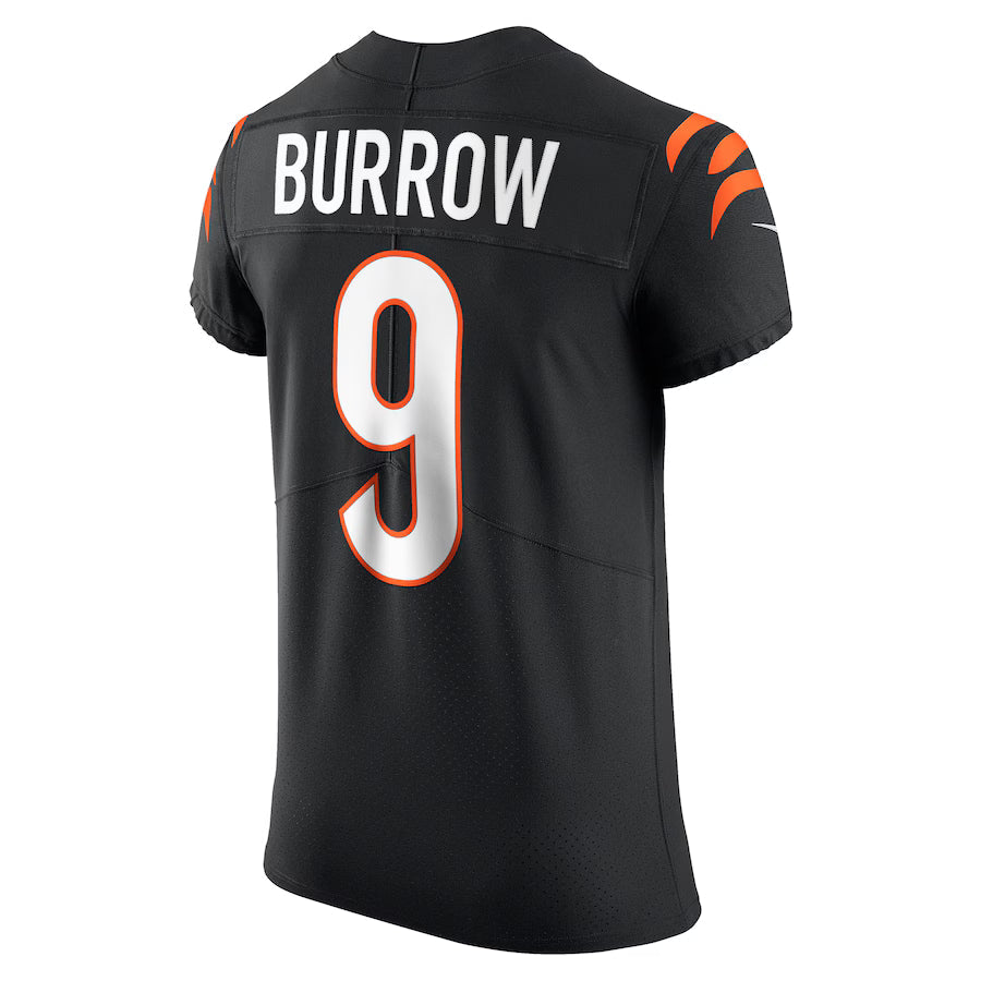 C.Bengals #9 Joe Burrow Black Vapor F.U.S.E. Limited Jersey Stitched American Football Jerseys