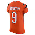 C.Bengals #9 Joe Burrow Orange Vapor F.U.S.E. Limited Jersey Stitched American Football Jerseys