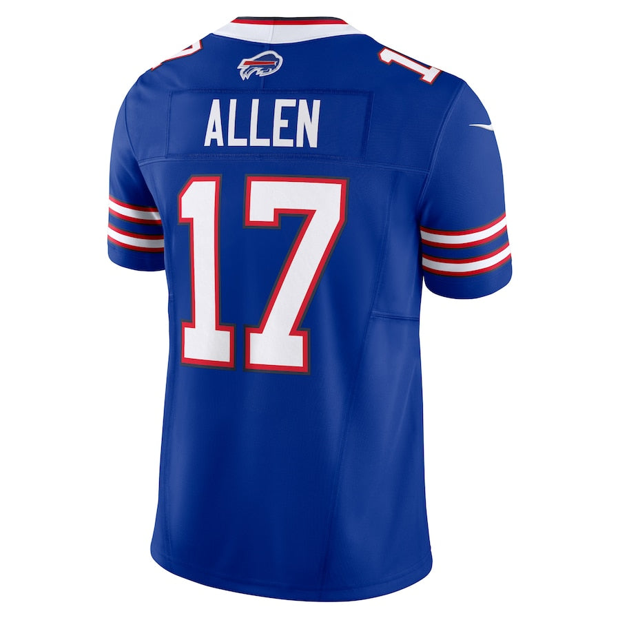 B.Bills #17 Josh Allen Royal Vapor F.U.S.E. Limited Jersey Stitched American Football Jerseys