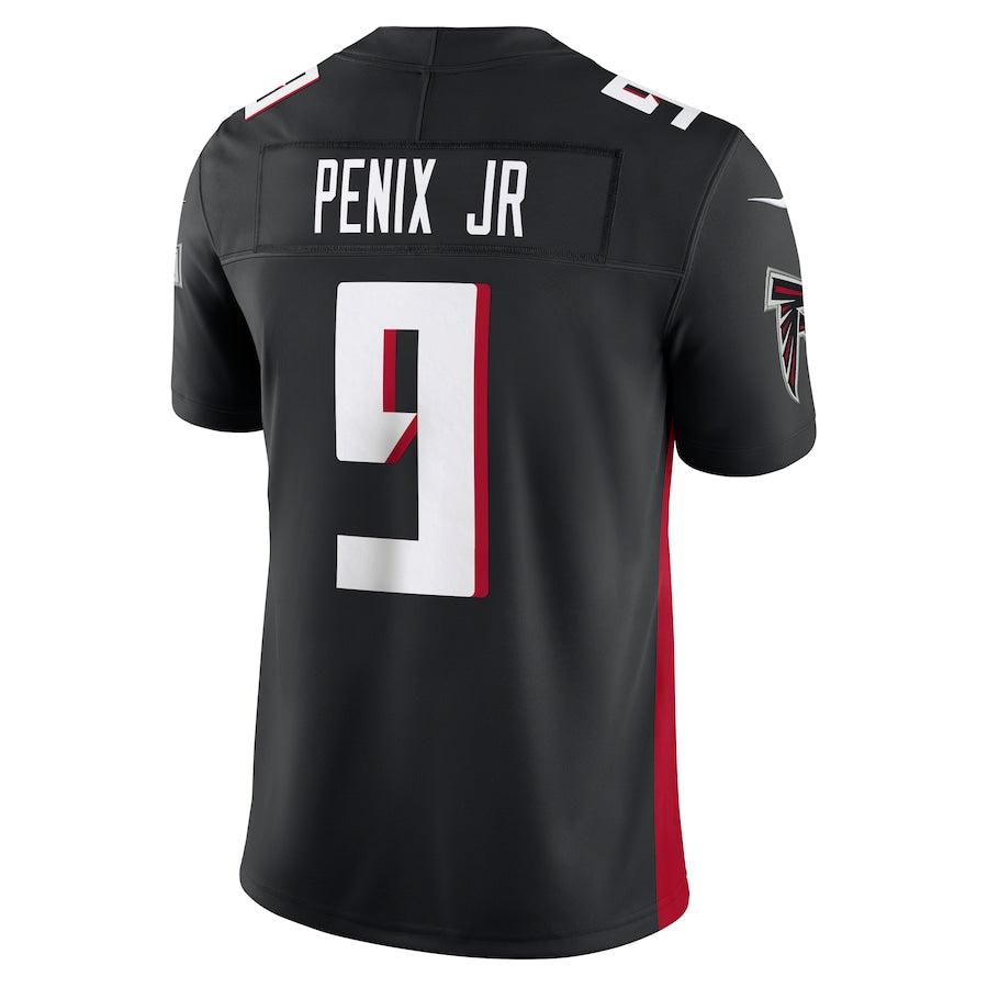 A.Falcons #9 Michael Penix Jr. Black Vapor F.U.S.E. Limited Jersey Stitched American Football Jerseys