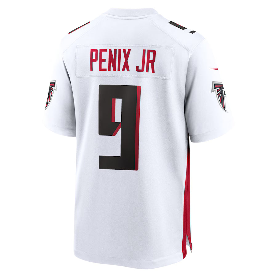 A.Falcons #9 Michael Penix Jr. White Game Jersey Stitched American Football Jerseys