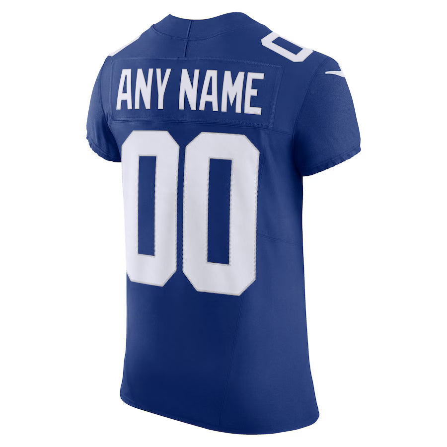 Custom NY.Giants Royal Vapor F.U.S.E. Limited Jersey Stitched American Football Jerseys