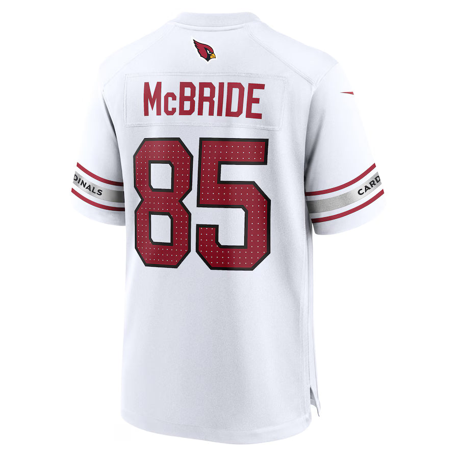 A.Cardinal #85 Trey McBride White Game Jersey Stitched American Football Jerseys