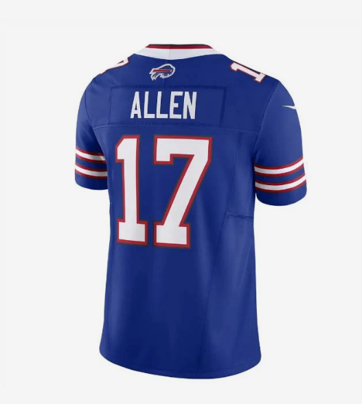 B.Bills #17 Josh Allen Royal Vapor F.U.S.E. Limited Jersey ¡§C Home American Football Jerseys